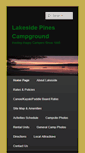 Mobile Screenshot of lakesidepinescampground.com